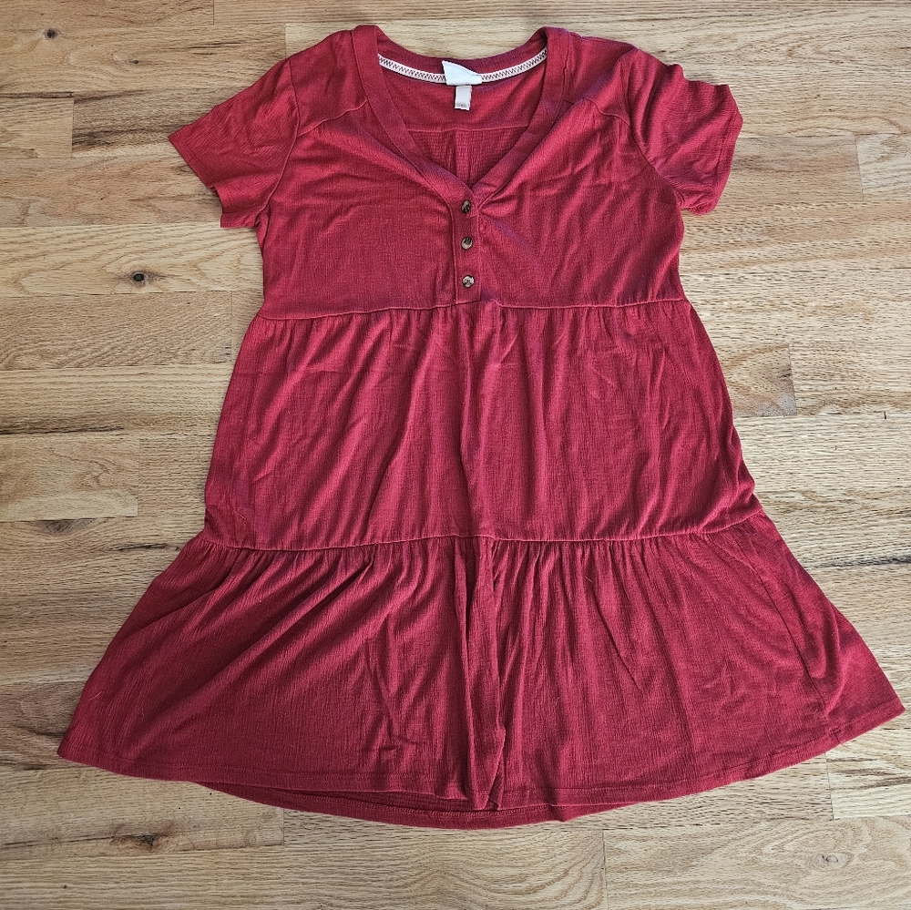 Knox Rose size Large Red Dress